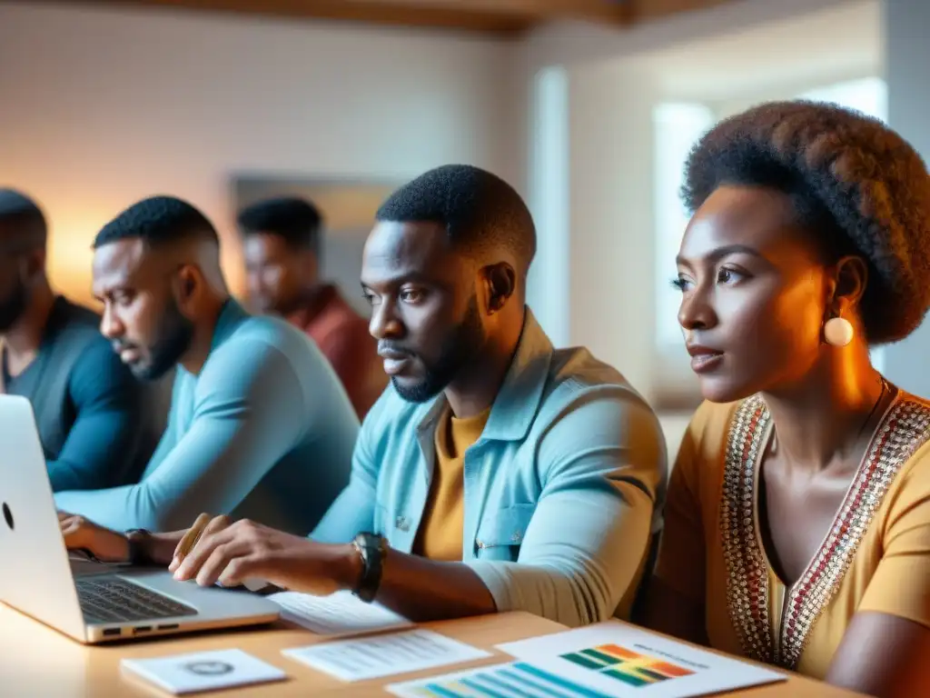 Africanos modernos conectan con sus ancestros en taller de ADN, creando vínculos y descubriendo raíces en ambiente colaborativo