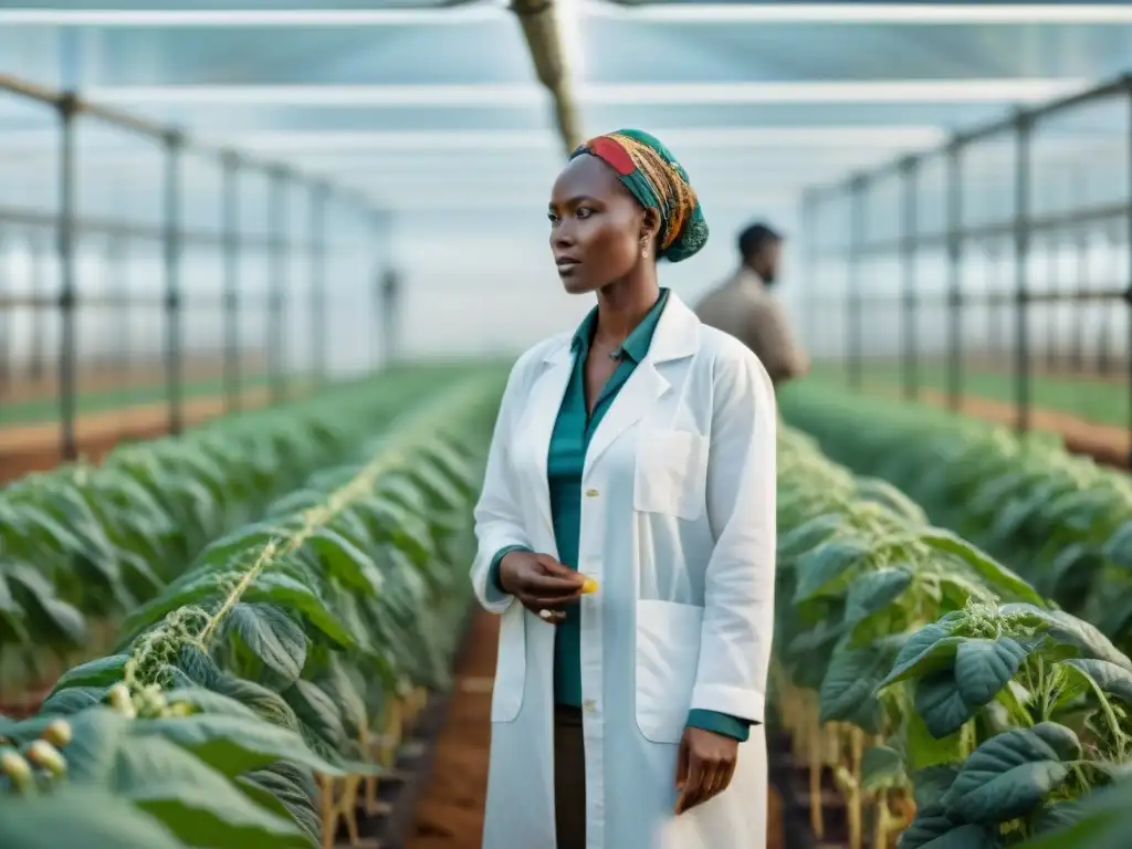 Agricultores africanos observan demostración de ingeniería genética en prácticas agrícolas