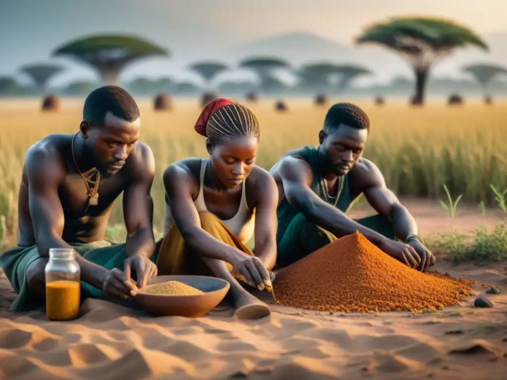 Descubrimiento arqueológico de alimentos en África antigua