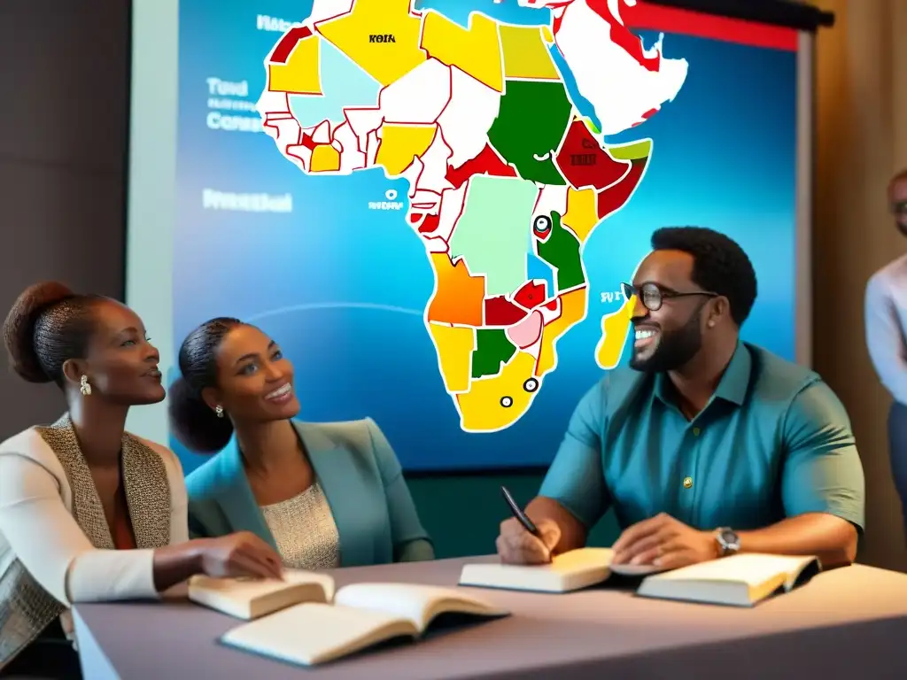 Un animado debate literario con influencia de literatura africana en global