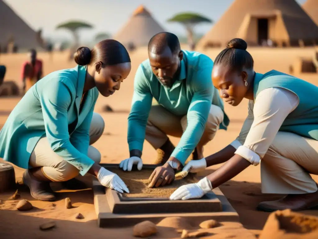 Arqueólogos preservan patrimonio africano bajo influencia externa