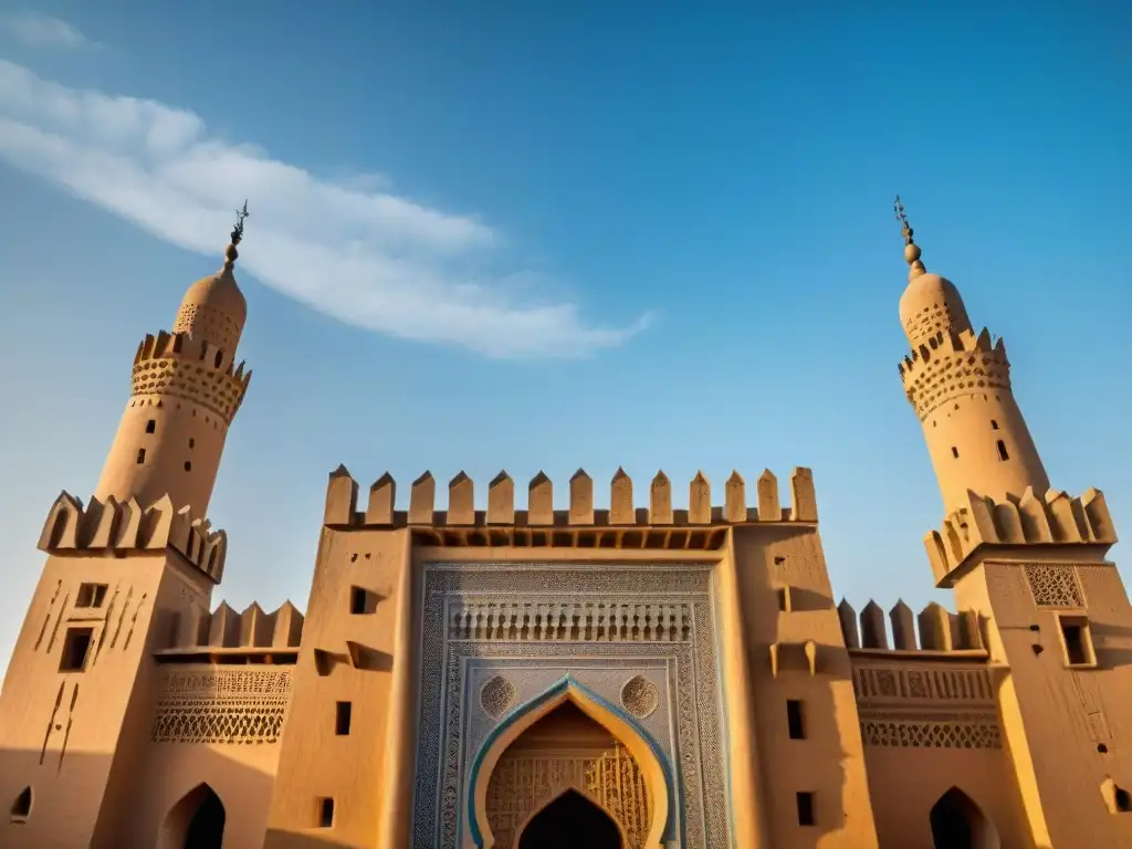 Arquitectura de barro de la Gran Mezquita de Djenné en Mali, un tesoro de innovaciones tecnológicas ancestrales africanas