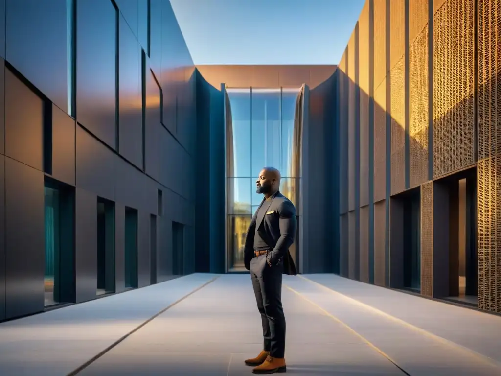 Arquitectura innovadora inspirada en el pasado: David Adjaye examina su creación entre luces y sombras en la ciudad