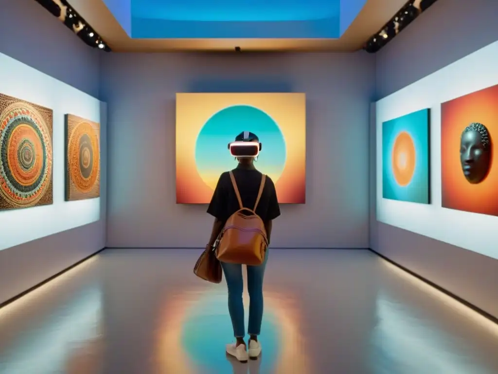 Explora exposición de arte africano en apps virtuales con tecnología VR