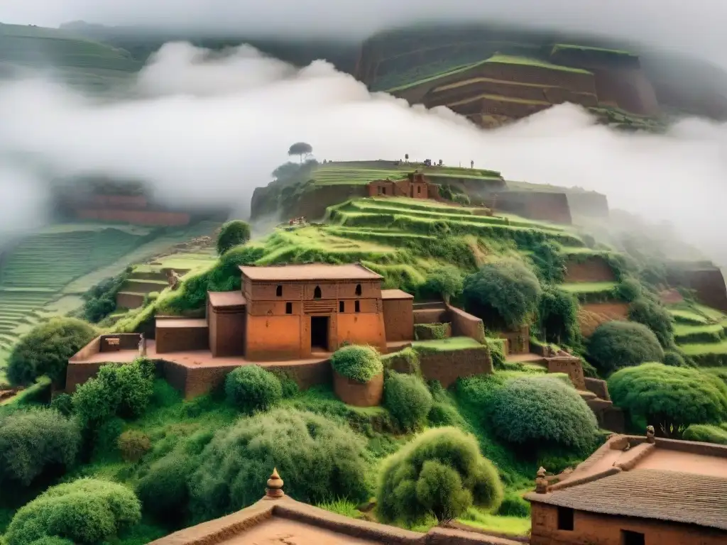 Asombrosos monumentos del Cuerno de África: iglesias talladas en roca en Lalibela, Etiopía