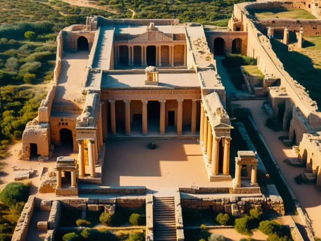 Explorando las ciudades perdidas de Antigua Libia, arqueólogos preservan la grandiosidad de Leptis Magna