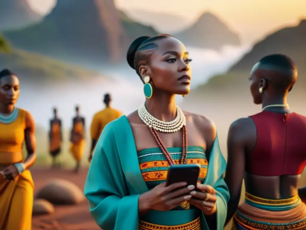 Explorando la cultura africana a través de apps turismo cultural África digital