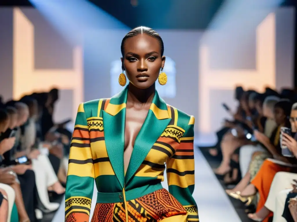 Desfile de moda en África con diseñadores africanos: influencia moda global