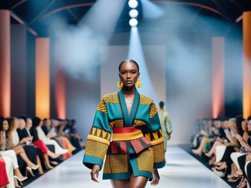 Desfile de moda con indumentaria africana en moda global: fusión de tradición y modernidad cautiva a la audiencia