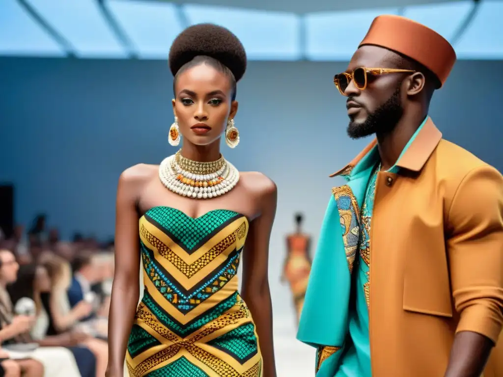 Deslumbrante desfile de moda africana: tradición e innovación global se fusionan en creaciones únicas