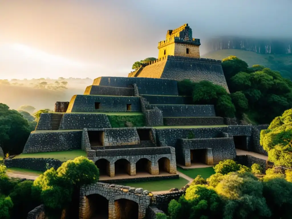 Detalle de las ruinas de Great Zimbabwe, resaltando la arquitectura precolonial civilizaciones africanas