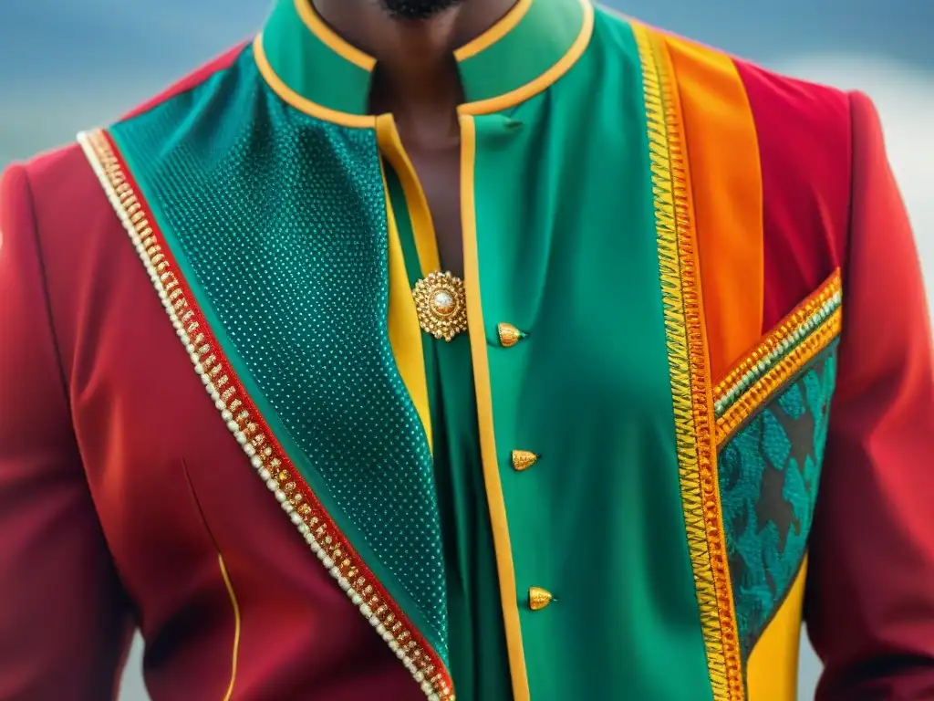 Detalles de costura africanos en moda de lujo: influencia de patrones africanos en marcas