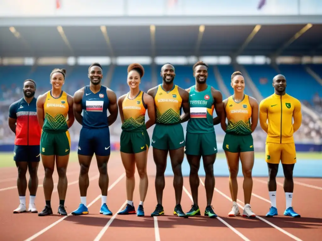 Diáspora africana deportistas triunfos unidos en diversidad y fuerza en pista