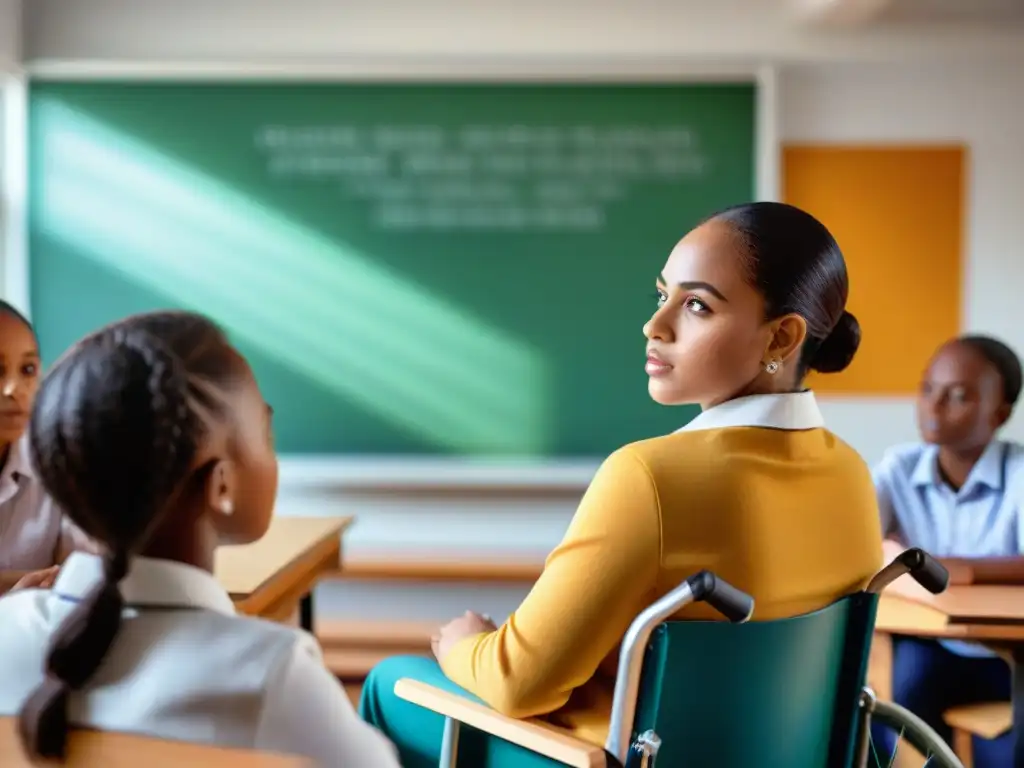 Diversidad y apoyo a estudiantes con discapacidades en África en un aula inclusiva