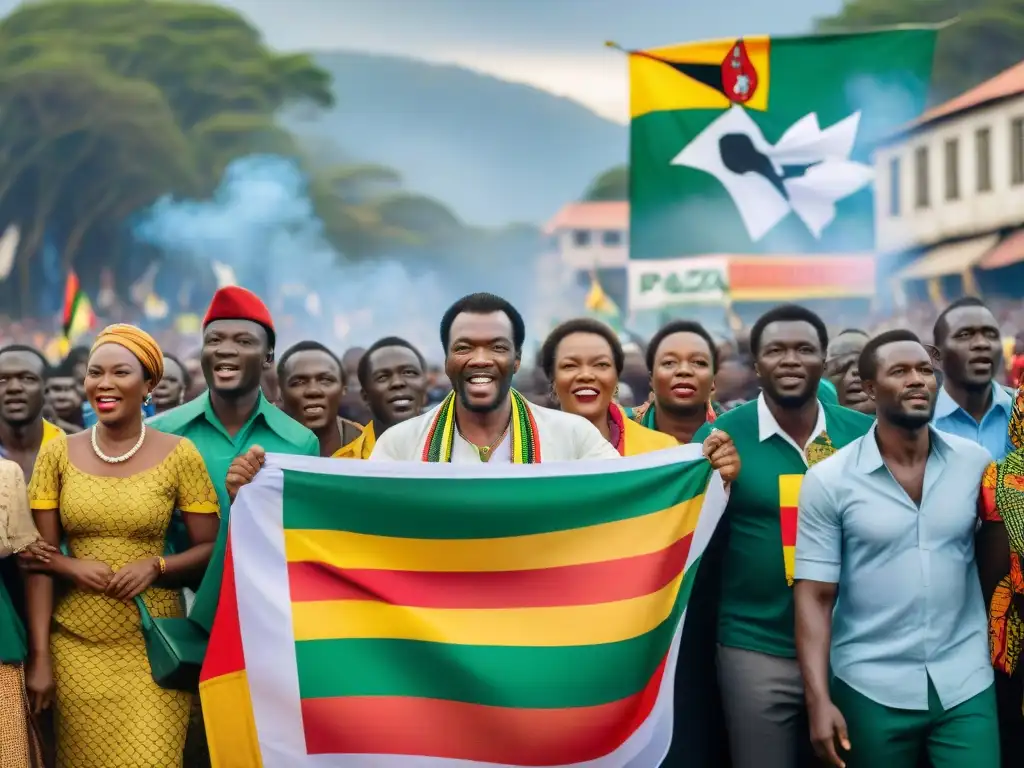 Emotiva celebración de la independencia en Zimbabwe, ciudadanía unida bajo lema 'Paz y Libertad para Zimbabwe'