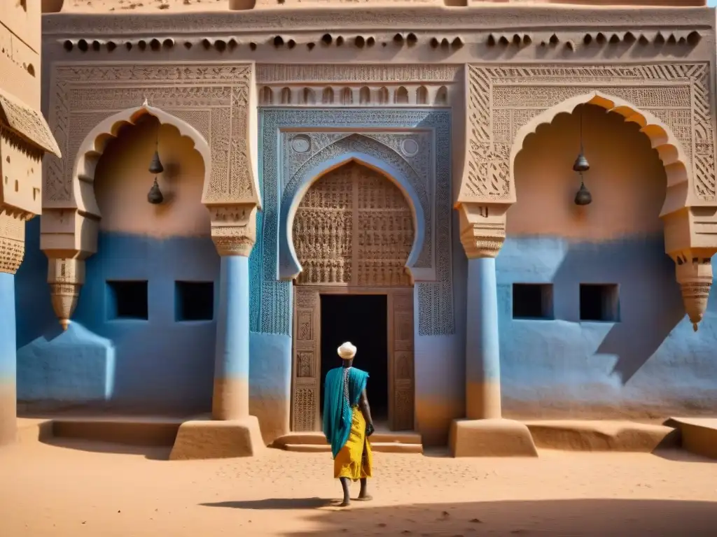 Esplendor de la Gran Mezquita de Djenné en Mali resalta la necesidad de conservación arquitectura precolonial África