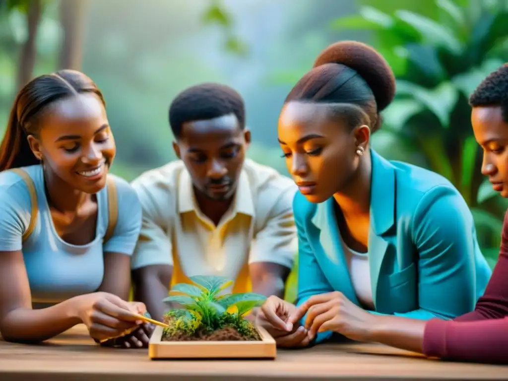 Estudiantes africanos exploran la importancia de la autoexploración en educación africana