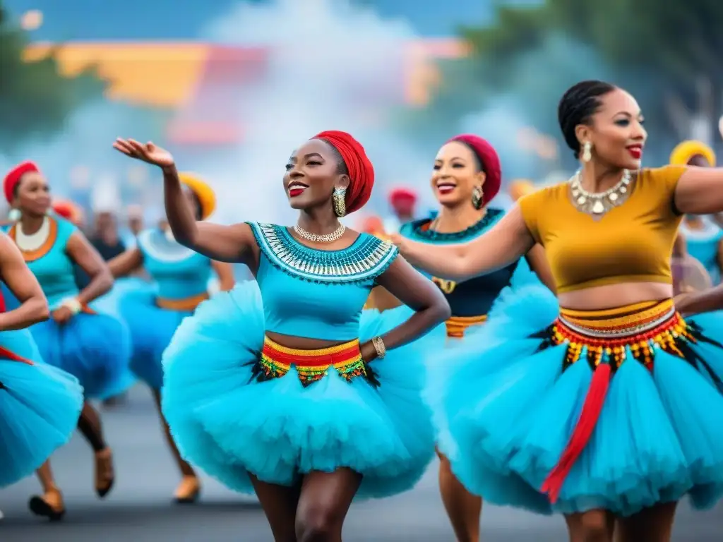 Festival vibrante de Afrodescendientes reclamando raíces culturales en medio de la celebración y unidad