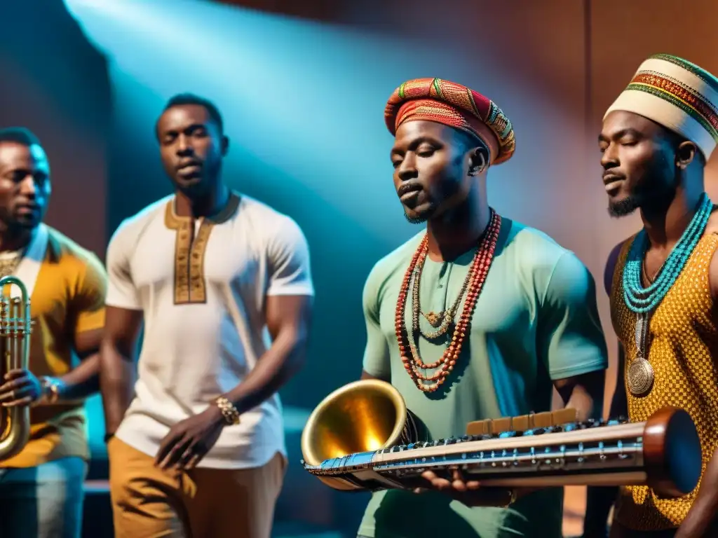 Fusiones musicales: artistas africanos redefiniendo la diversidad sonora en estudio