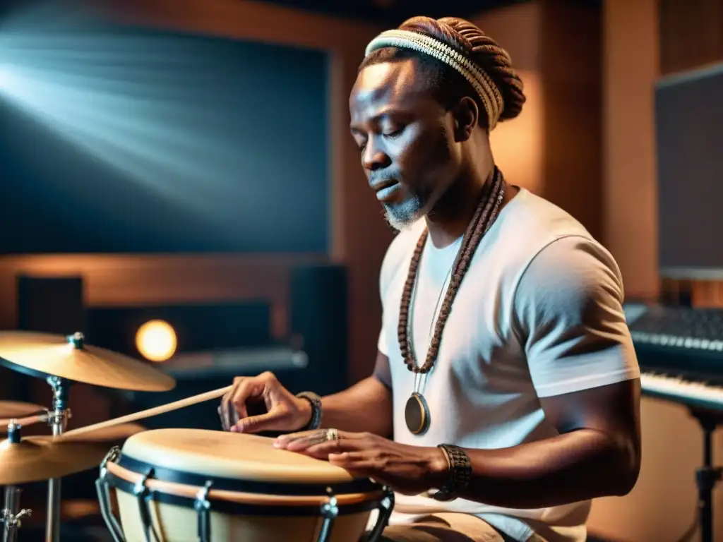 Fusiones musicales: artistas africanos redefiniendo la pasión y la innovación en el estudio de grabación