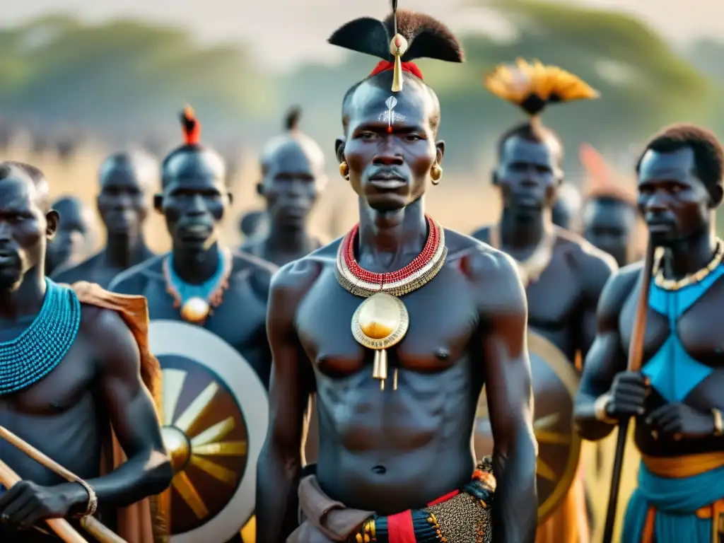 Guerreros Nuer de Sudán del Sur muestran valentía y honor en sus tradiciones africanas