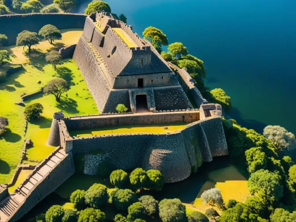 Impresionante arquitectura defensiva de civilizaciones africanas en Ruinas de Great Zimbabwe