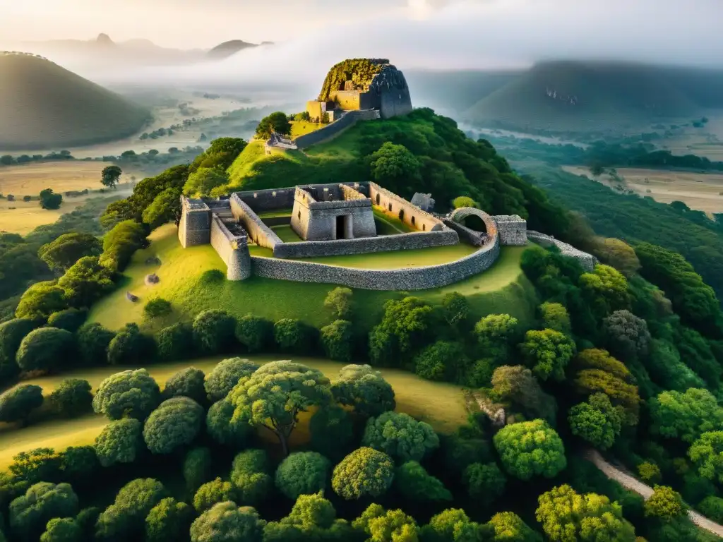 Impresionante arquitectura de las misteriosas civilizaciones africanas en Great Zimbabwe