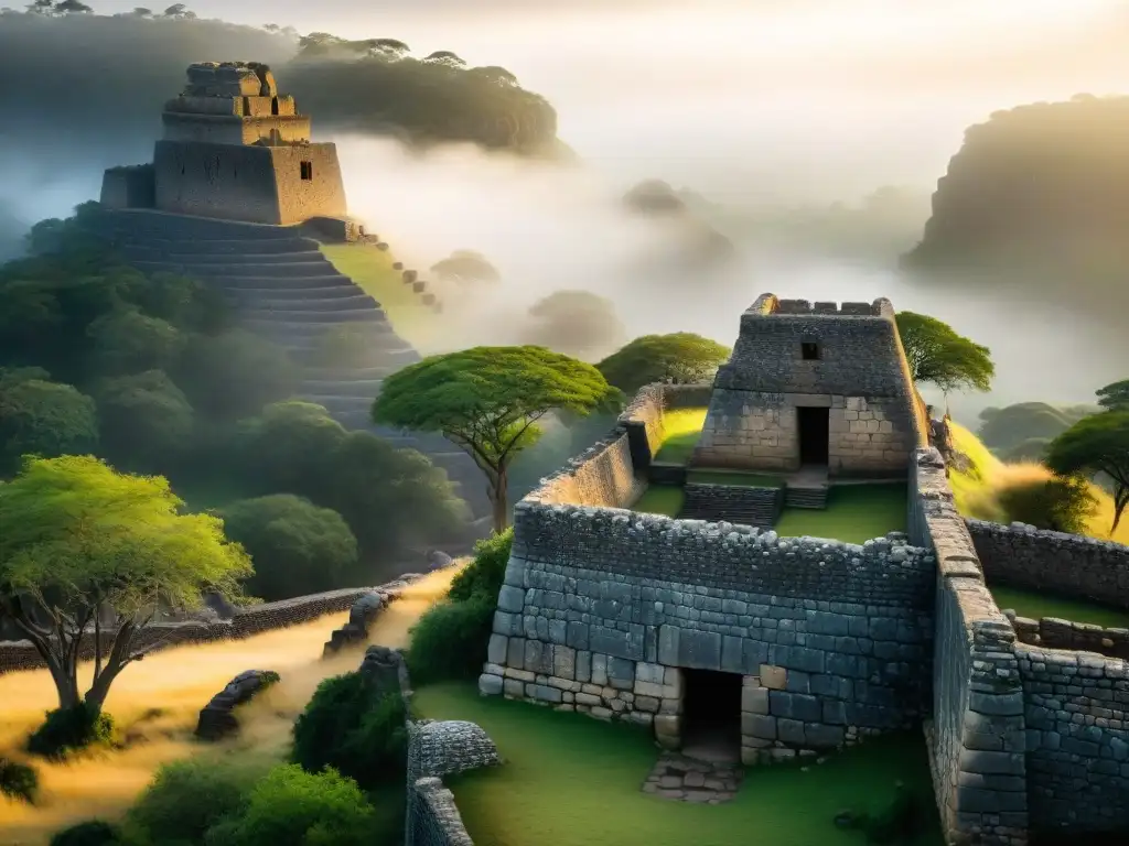 Impresionante arquitectura de los reinos del sur de África en las ruinas de Great Zimbabwe