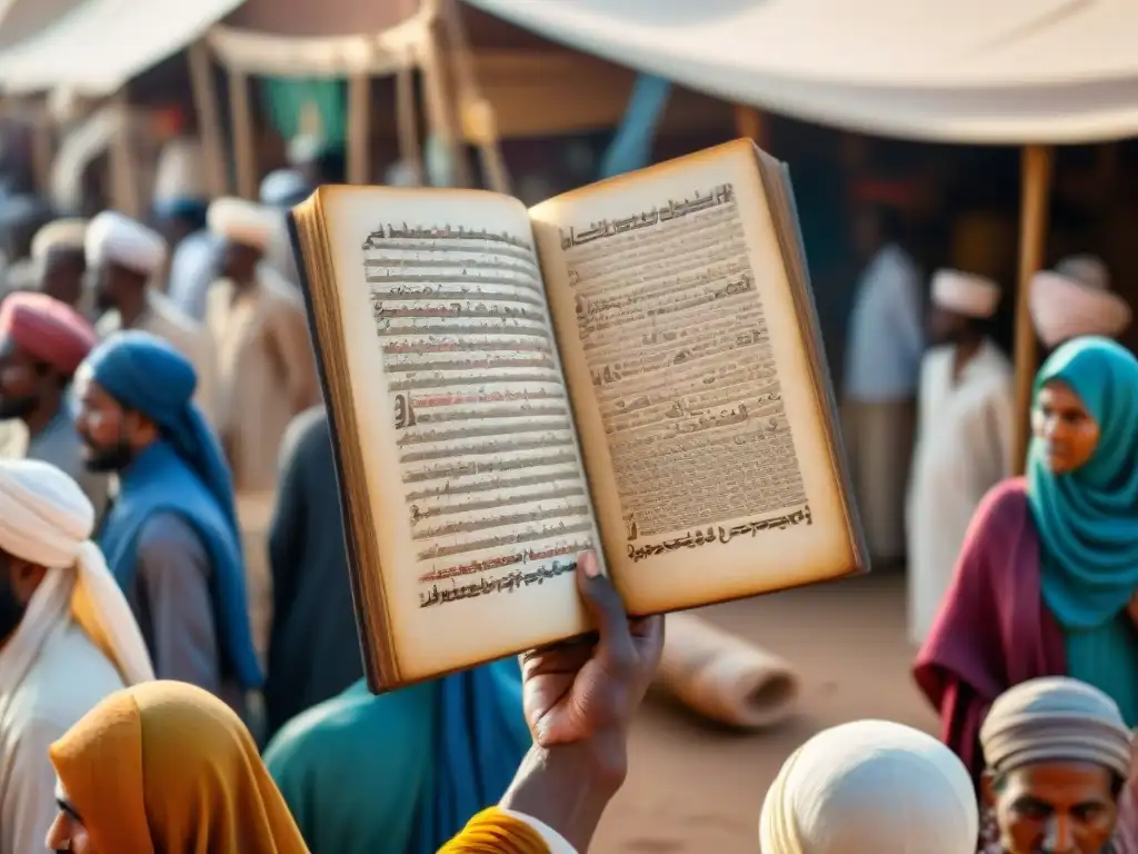 Impresionante manuscrito de Tombuctú mostrando su influencia global en civilizaciones