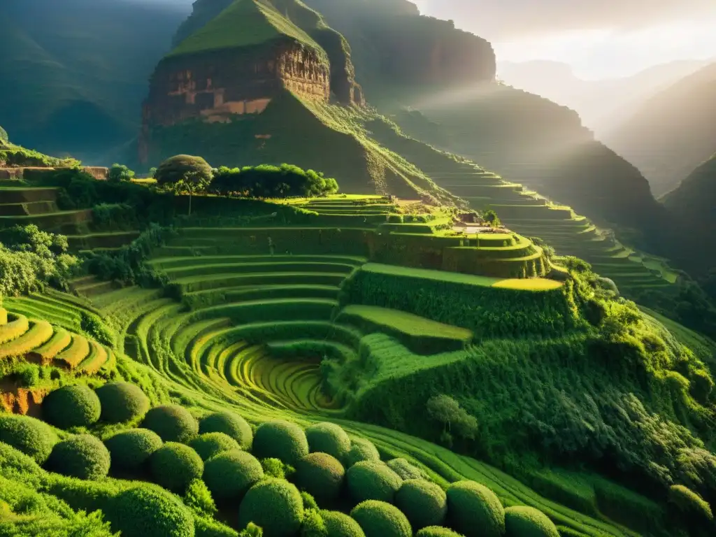 Increíbles terrazas agrícolas etíopes: ingeniería ancestral y belleza natural en armonía