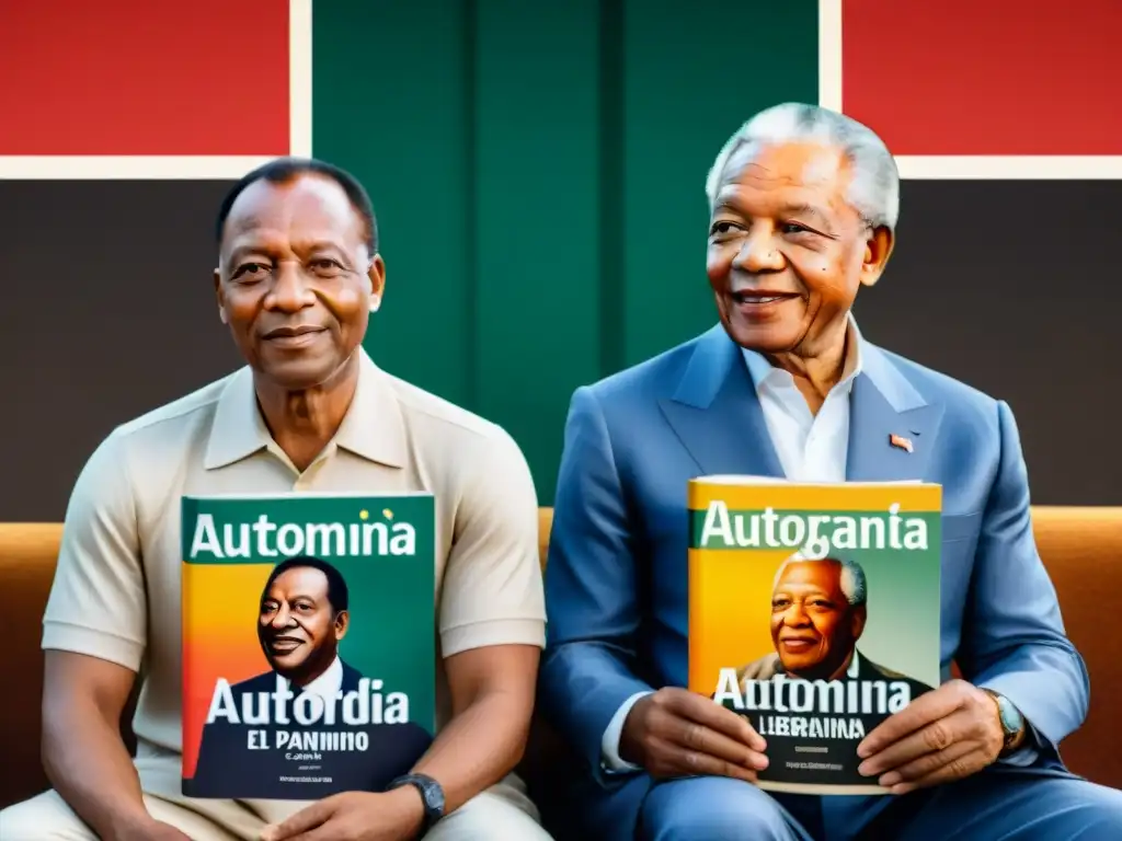 Dos líderes africanos influencia global, Nkrumah y Mandela, con sus autobiografías