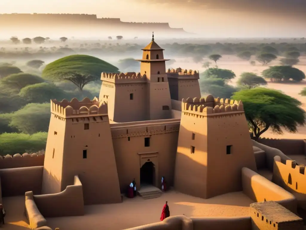 La majestuosa arquitectura de tierra en Mali se destaca en El Palacio de Tata Somba, con sus muros de barro y torres imponentes