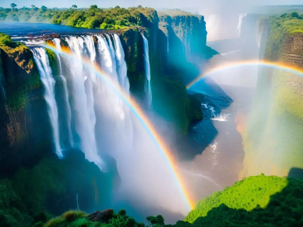 Las majestuosas Cataratas Victoria, un espectáculo de la naturaleza que cautiva con su belleza y su impacto global