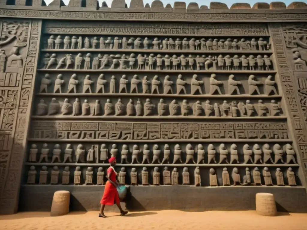 La majestuosidad de los grabados en el Gran Muro Nigeria Sungbo Eredo, reflejo de su riqueza cultural e histórica