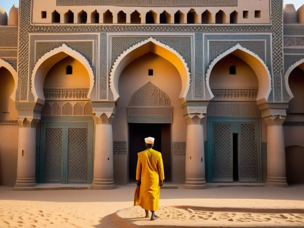 La majestuosidad de la Gran Mezquita de Djenné en Mali, Monumentos históricos de África Occidental