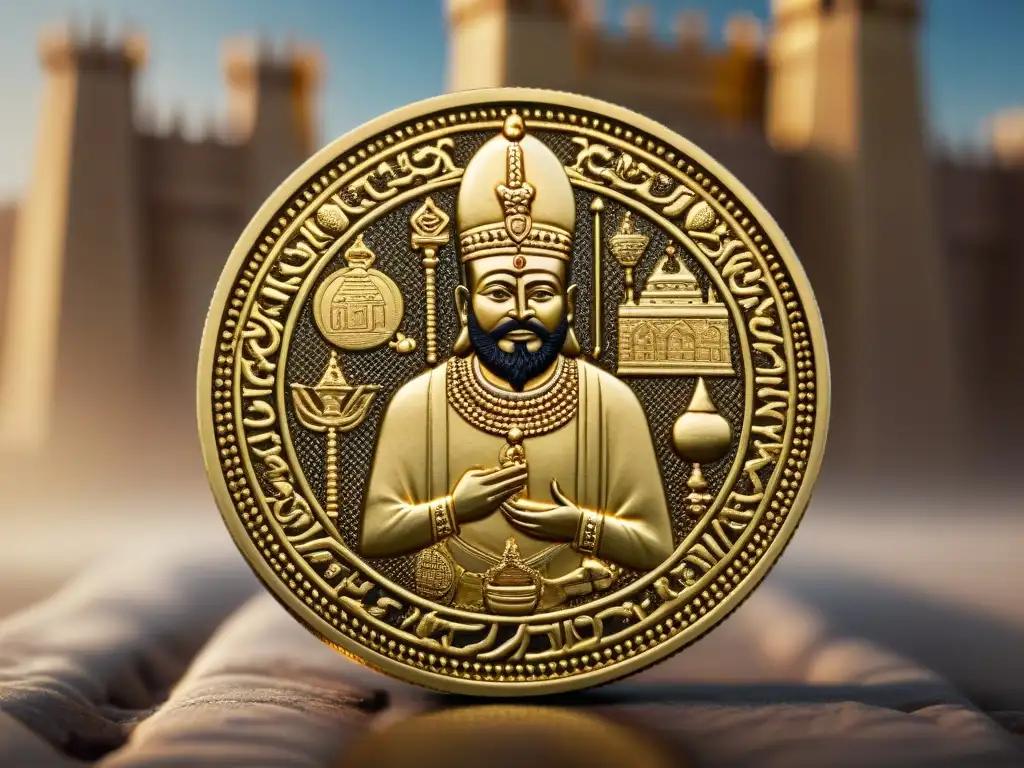 Moneda de oro del reinado de Mansa Musa, símbolo de riqueza y poder en el antiguo Imperio Mali