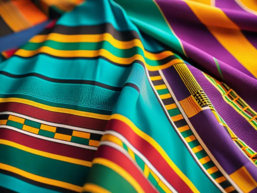 Una obra maestra de la moda africana precolonial: tejidos con significado, colores vibrantes y patrones detallados