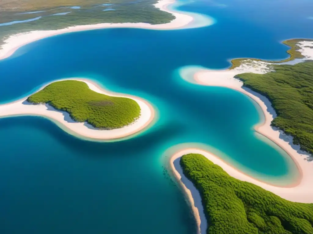 Un paisaje impresionante del Parque Nacional del Banco de Arguin, destacando su biodiversidad única