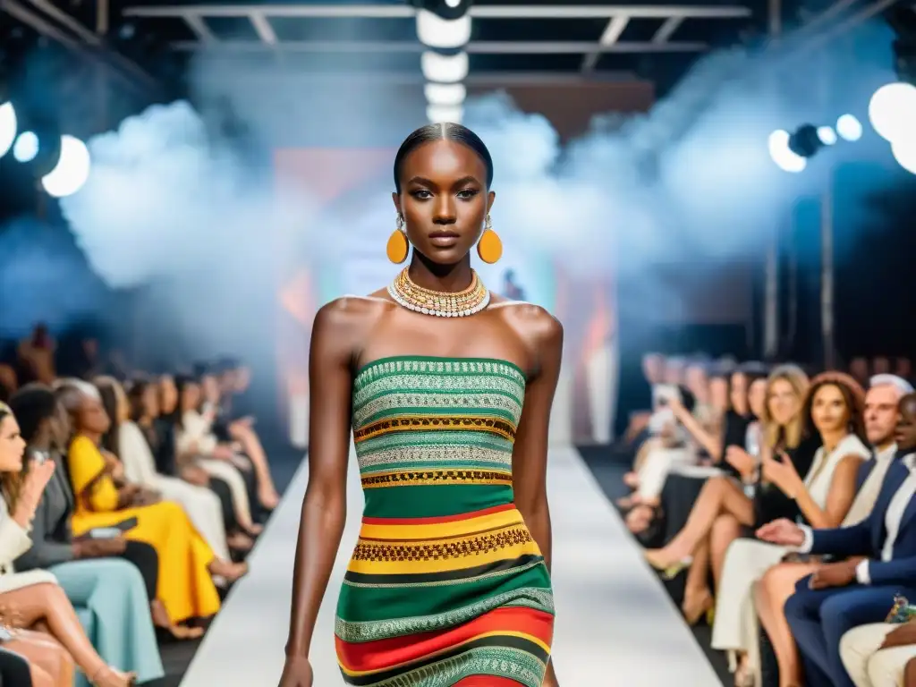 Una pasarela de moda que fusiona la tradición y la innovación de la moda diáspora africana