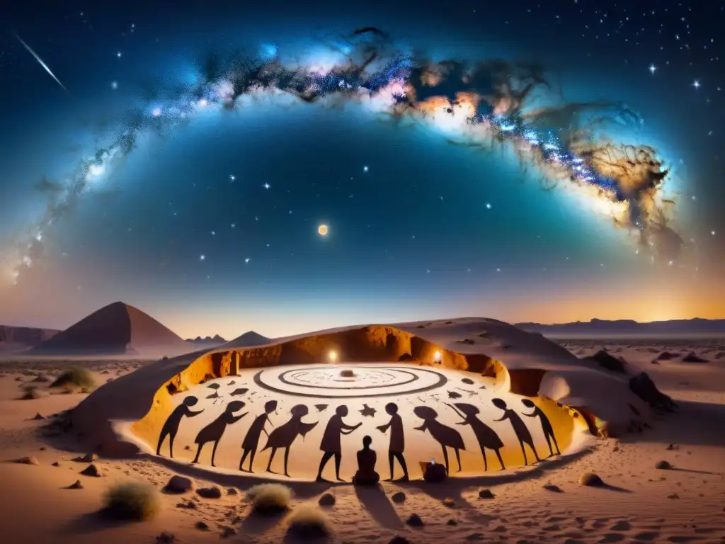 Pintura rupestre en el desierto del Sahara: simbolismo astronómico y culturas africanas