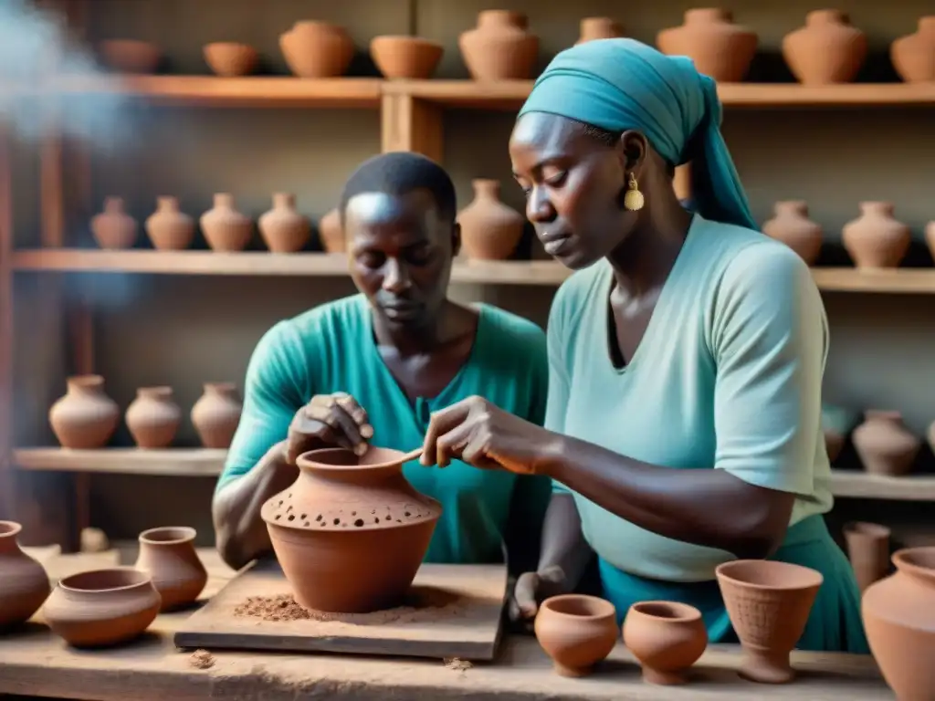 Preservadores africanos restauran reliquias con cuidado en medio de conflictos en el Patrimonio Africano