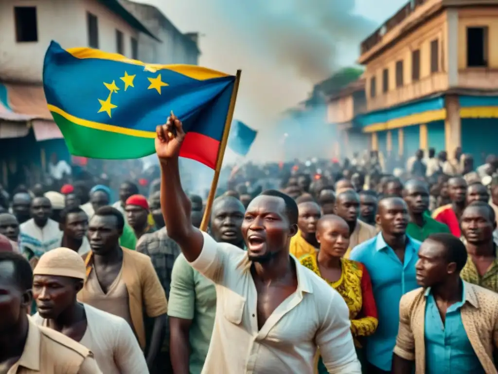 Protesta pacífica en Bangui, República Centroafricana: diversidad, unidad y determinación en busca de libertad y justicia