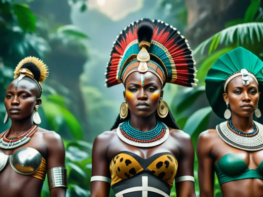 Reinas guerreras África Central precolonial, líderes poderosas en la selva exuberante