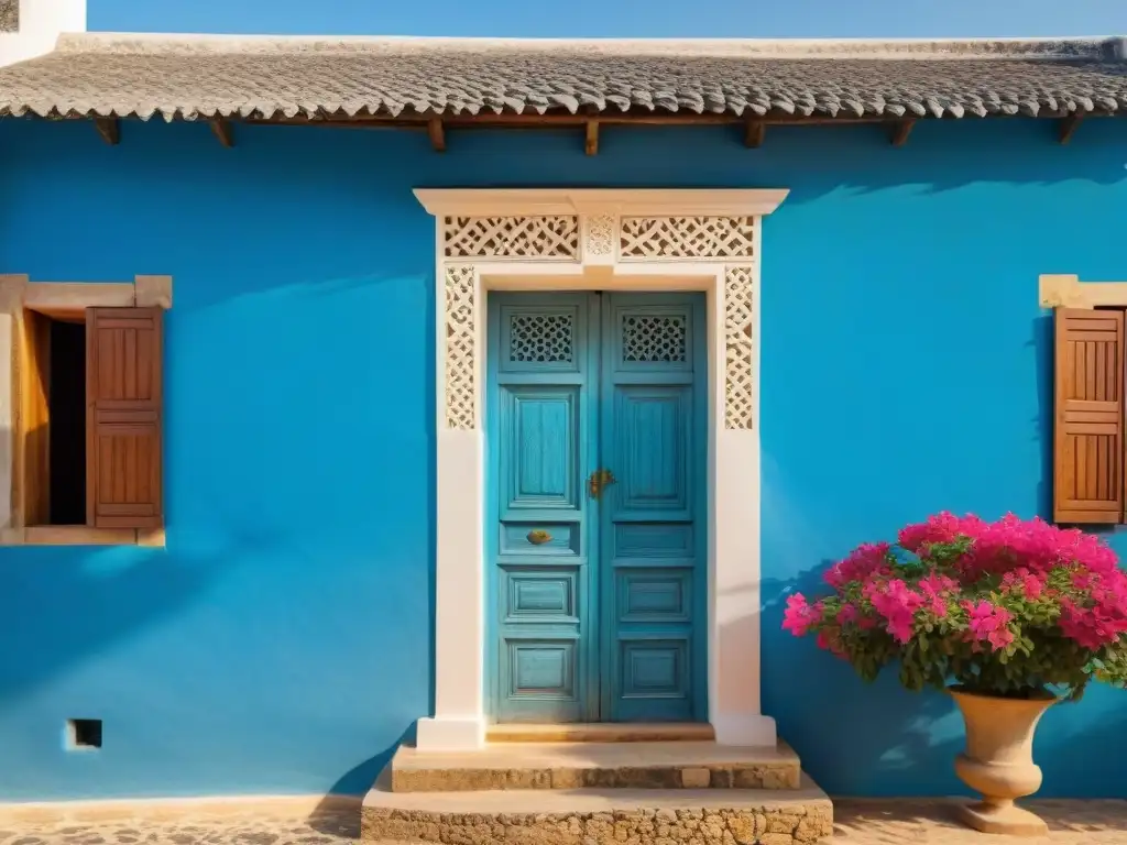 Explora la riqueza cultural de una casa de piedra coral en la Isla de Mozambique con influencias Swahili, portuguesas y árabes