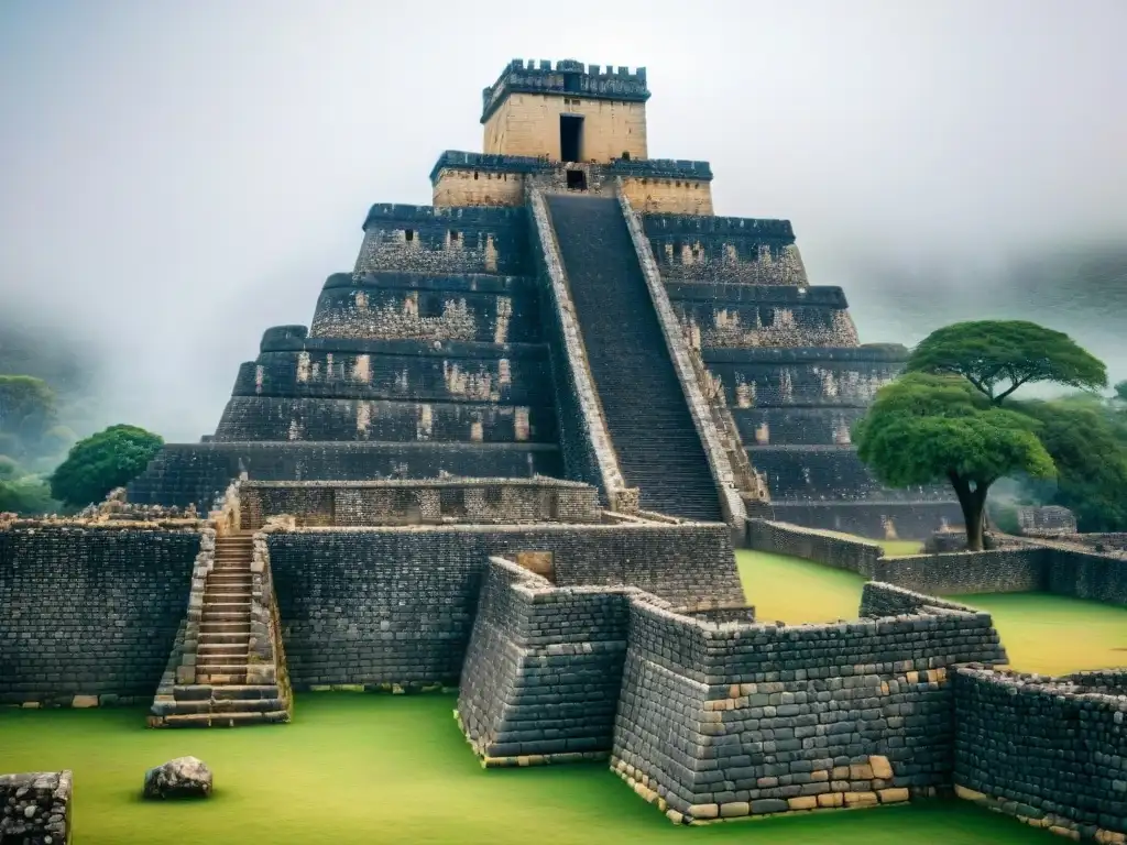 Ruinas de Great Zimbabwe, reflejo de la influencia de África en matemática con complejas estructuras y patrones geométricos