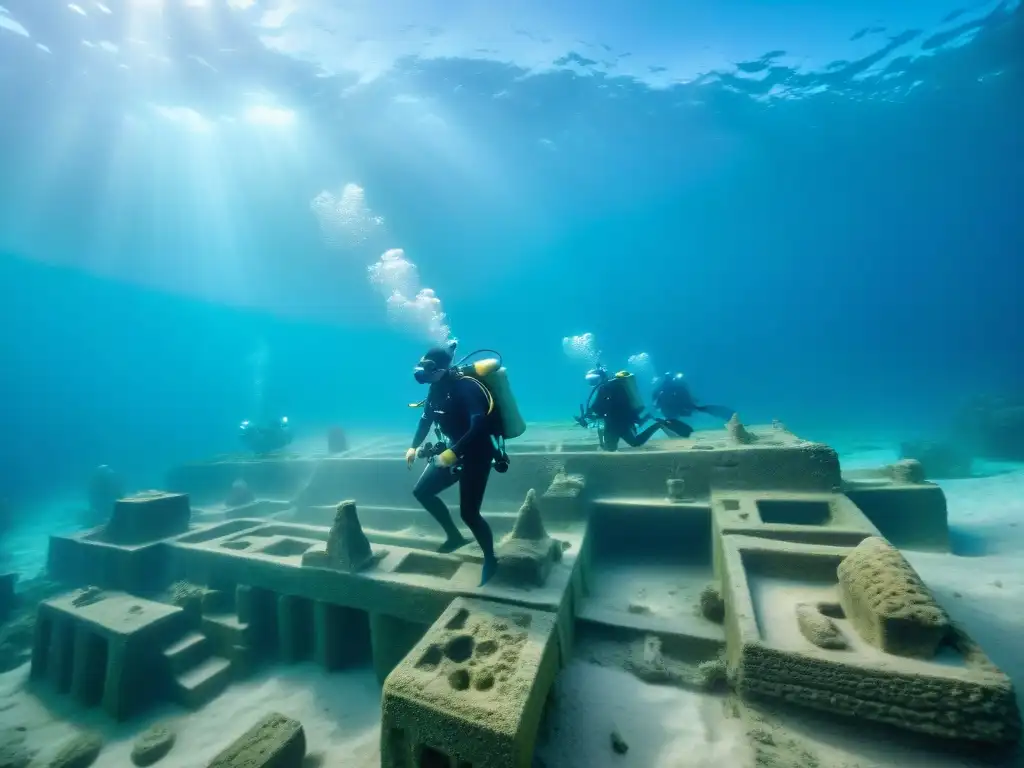 Explorando las ruinas sumergidas de Heracleion, arqueología submarina en Egipto: ciudades sumergidas