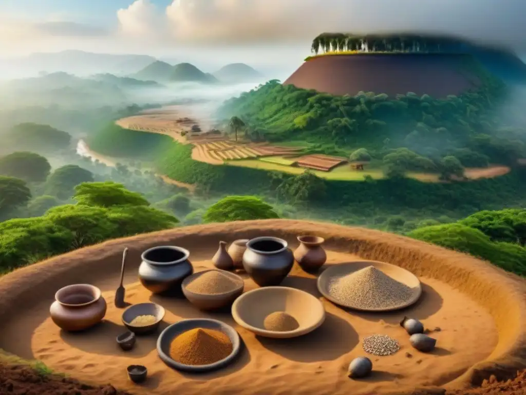 Descubre los secretos de la Alimentación en África antigua en una excavación arqueológica en el Imperio de Ghana