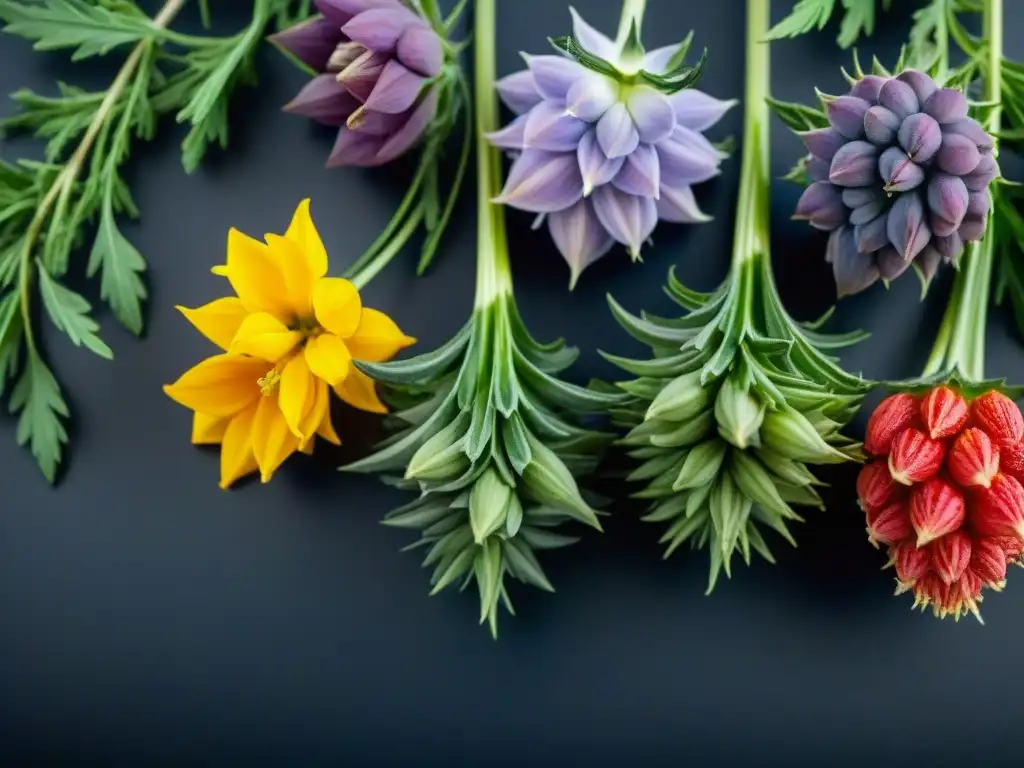 Semillas de Nigella en detalle, beneficios inmunológicos destacados en patrón y color