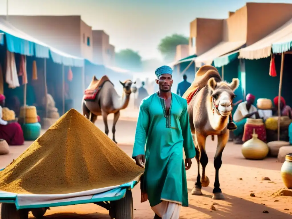 Vibrante comercio en el Sahel: ruta del oro y economía en su máximo esplendor