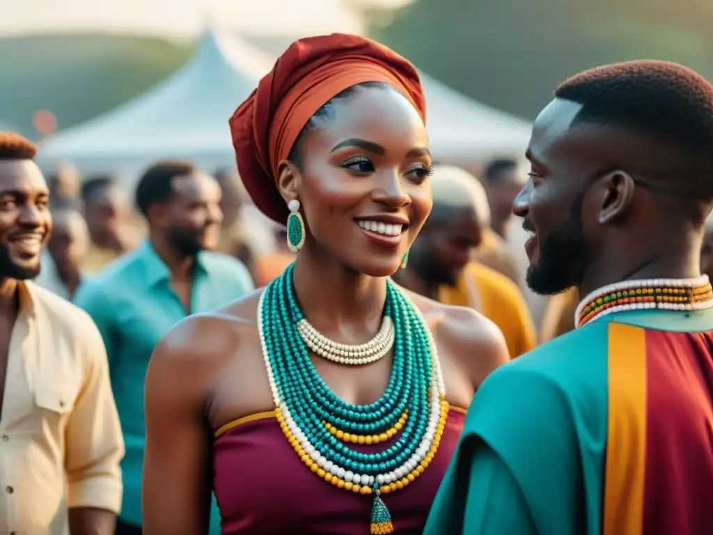 Una vibrante comunidad africana en el extranjero celebra la unión y la diversidad con danzas y ceremonias tradicionales